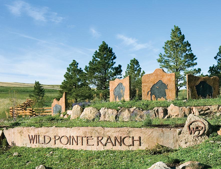 CA Marketing Troy MI C&A Companies Wild Pointe Ranch Mixed-Use Property Exterior Signage Elizabeth CO
